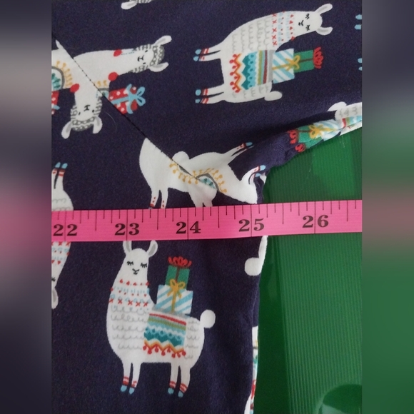 Cuddl Duds Women's Christmas Llama Pajama Set - Picture 6 of 7